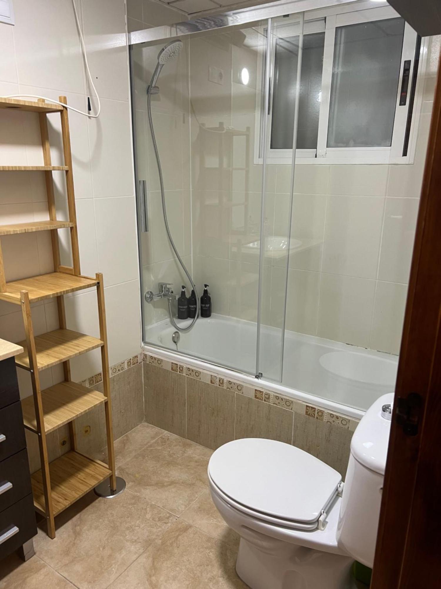 Piso Con Ac, Piscina Y Pista De Padel Y Tenis En Aguilas Exterior photo